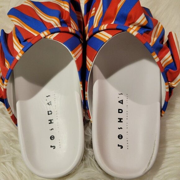 Joshua Sanders - Ruffle Pool Slide Sandals - Picture 4 of 5